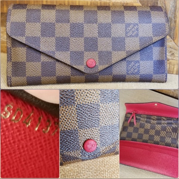 Louis Vuitton Josephine Damier Ebene Long Wallet - Picture 9 of 16